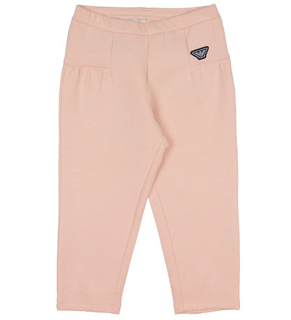 Emporio Armani Cardigan/Byxor - Rosa m. Logorand