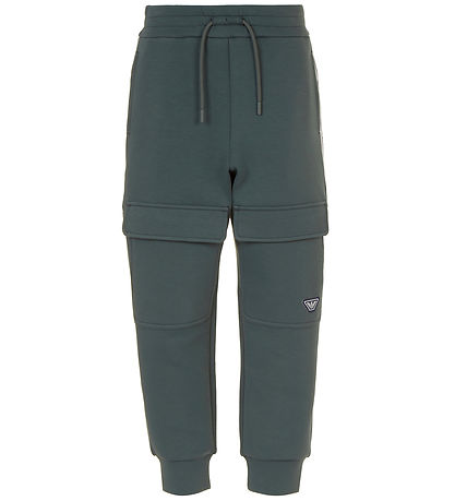 Emporio Armani Trousers - Chic Urbano w. Logo Stripe