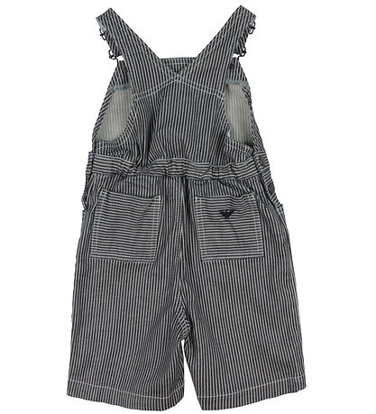 Emporio Armani Tuinbroek - Navy/Wit Gestreept