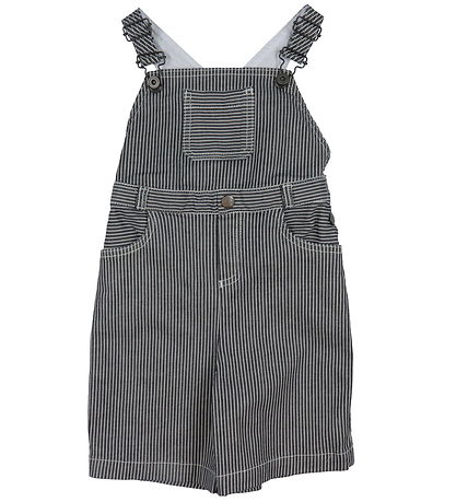Emporio Armani Tuinbroek - Navy/Wit Gestreept