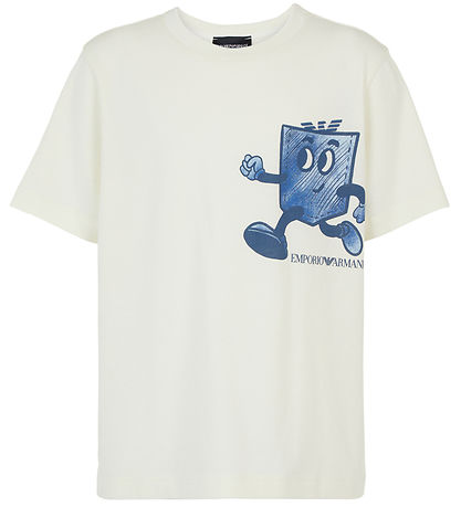 Emporio Armani T-shirts - 3-Pack - Blue/White/Navy w. Print