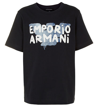 Emporio Armani T-shirts - 3-Pack - Blue/White/Navy w. Print