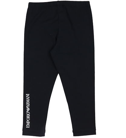 Emporio Armani Leggings - Navy w. White