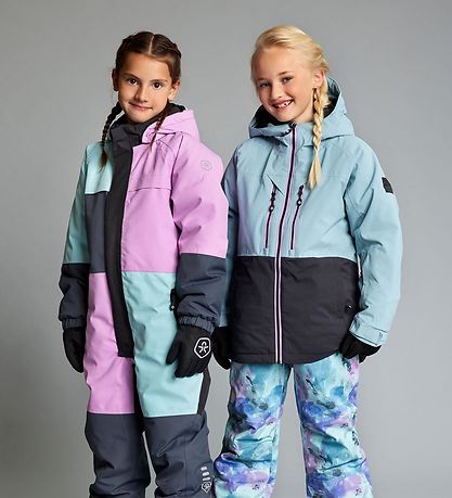 Color Kids Winter Coat - Stone Blue