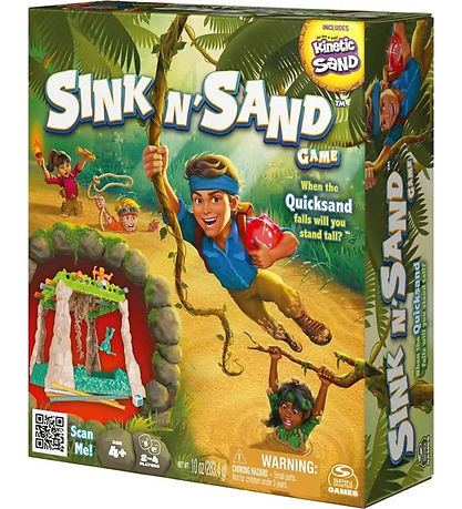 Kinetic Sand Spiel - Sink N' Sand