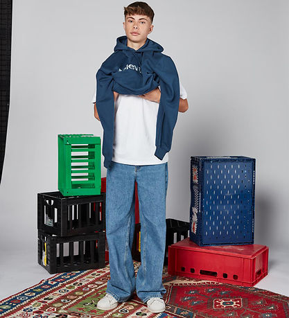 Hound Jeans - Ofurbreitt - Blue Denim