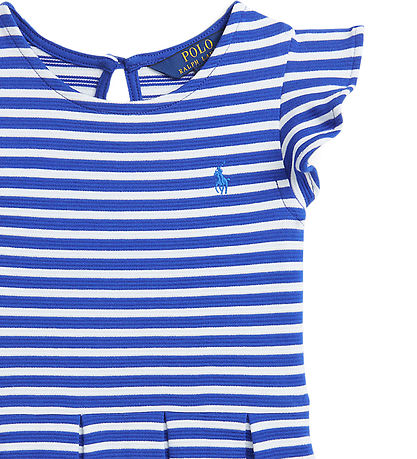 Polo Ralph Lauren Kleid - Blau/Weiß gestreift