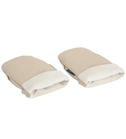 KongWalther Pram Gloves - Østerbro - Cream Fleece