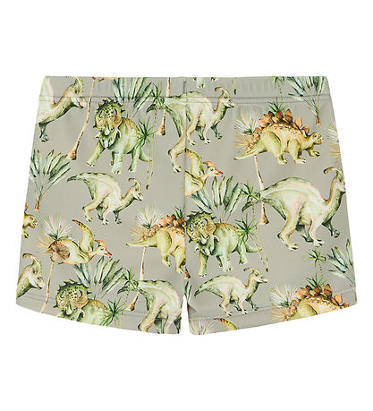 Hust and Claire Badehose - MAKI - UV50+ - Seegras m. Print