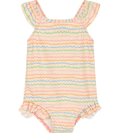 Hust and Claire Swimsuit - Madiken - UV50+ - Shrimp w. Print