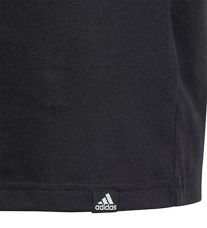 adidas Performance Stuttermabolur - GFX myndskreytt - Svart