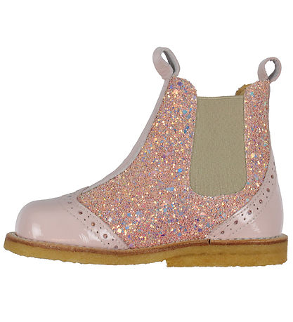 Angulus Boots - Chelsea - Pale Rose/Rose