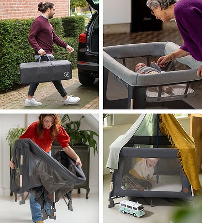 Maxi-Cosi Portable Bed - 3-in-1 - Swift - Beyond Graphite