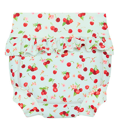 Hust and Claire Swim Diaper - Harumi - UV50+ - Wan Blue w. Pri