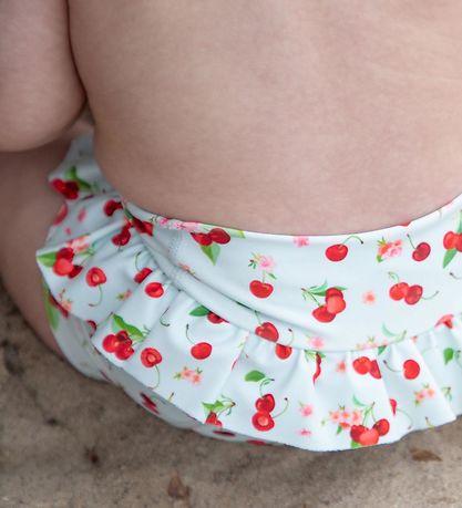 Hust and Claire Swim Diaper - Harumi - UV50+ - Wan Blue w. Pri