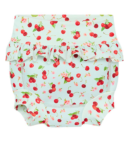 Hust and Claire Swim Diaper - Harumi - UV50+ - Wan Blue w. Pri
