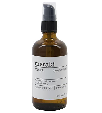 Meraki Body ljy - Oranssi & Herbs - 100 ml