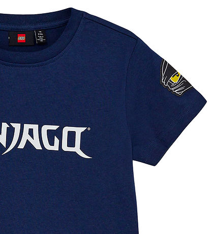LEGO® Ninjago Stuttermabolur - LWTano - Dark Dökkblátt M. Texti