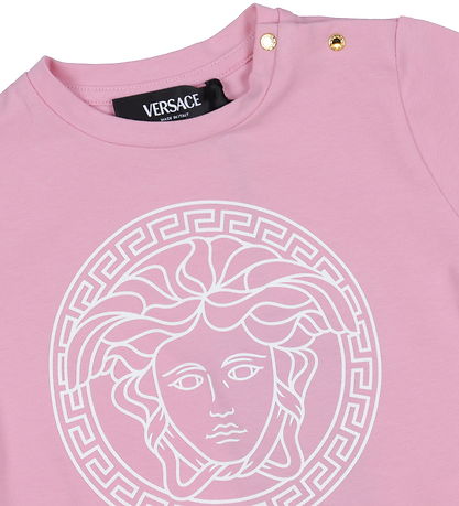 Versace T-shirt - Tutu Pink/White w. Logo
