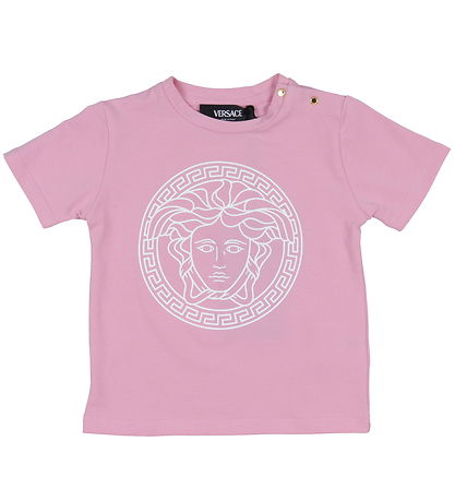 Versace T-shirt - Tutu Pink/White w. Logo
