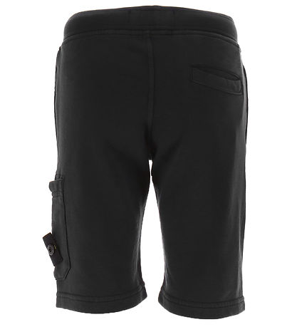 Stone Island Sweat Shorts - Black
