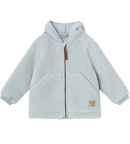 Mini A Ture Fleece Jacket - Teddy - Liff - Pearl Blue