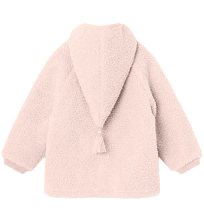 Mini A Ture Fleece Jacket - Teddy - Liff - Mauve Chalk