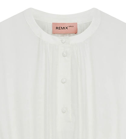 Designers Remix Kjóll - Vera Útsaumurinn Short - Cream