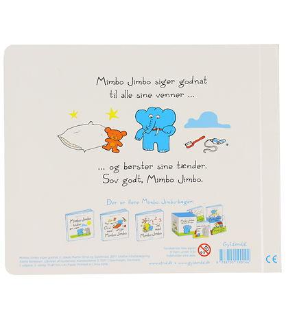 Forlaget Gyldendal Book - Mimbo Jimbo Says Goodnight w. Toothbru