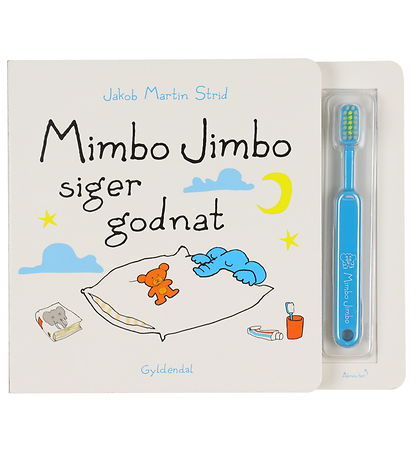 Forlaget Gyldendal Book - Mimbo Jimbo Says Goodnight w. Toothbru