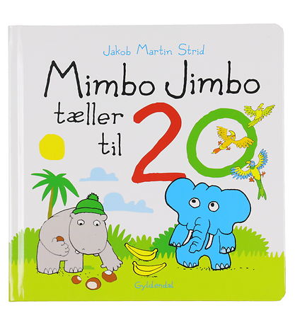 Forlaget Gyldendal Book - Mimbo Jimbo Counts To 20 - Danish
