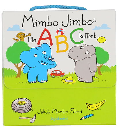 Forlaget Gyldendal Book - Jimbo's Little ABC Cardboard Suitcase 
