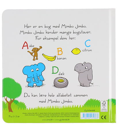 Forlaget Gyldendal Book - Mimbo Jimbos Little ABC - Danish