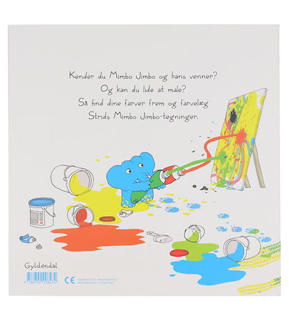 Forlaget Gyldendal Colouring Book - Mimbo Jimbo - Danish