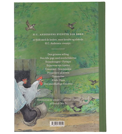Forlaget Gyldendal Book - H.C. Andersen's Fairy Tale Lining kids