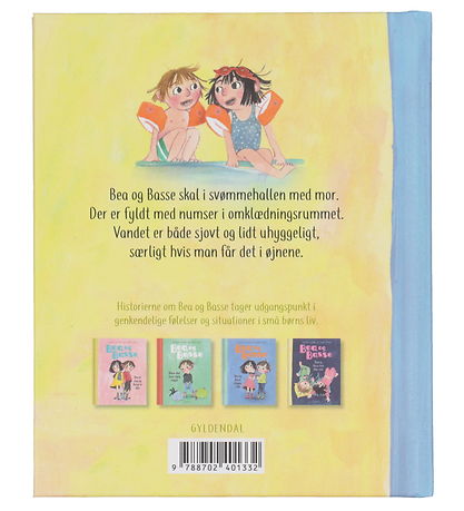 Forlaget Gyldendal Book - Bea And Basse 4 - Bea And Basse I Swim