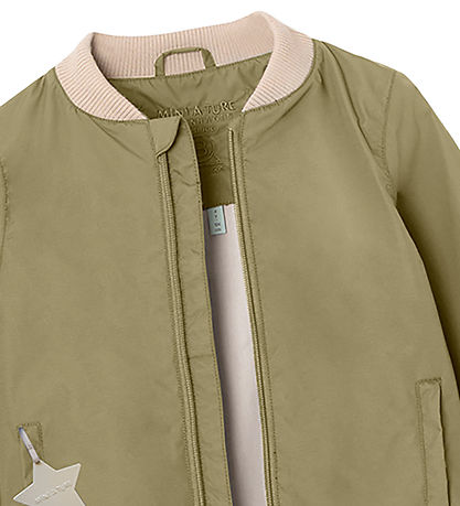 Mini A Ture Lightweight Jacket - Villum Bombs - Aloe Green