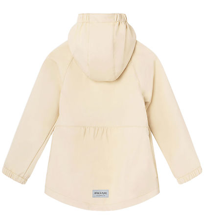 Mini A Ture Softshell Jacket w. Fleece - Briddi - Angora Cream