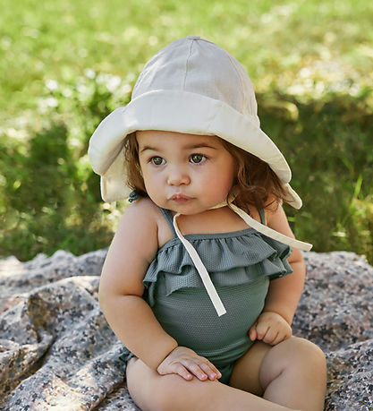 Elodie Details Sun Hat - Vanilla White