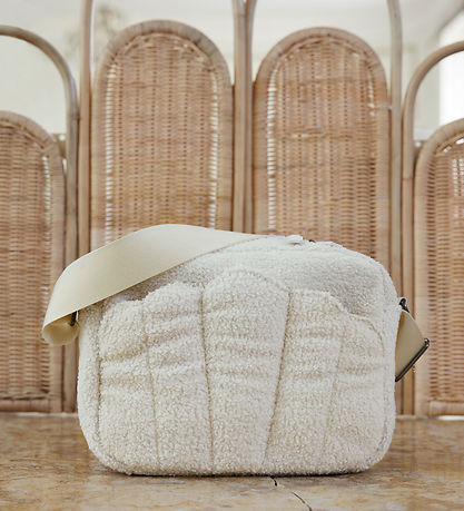 Elodie Details Skiptitaska - Crossbody - Hvítur/Bouclé