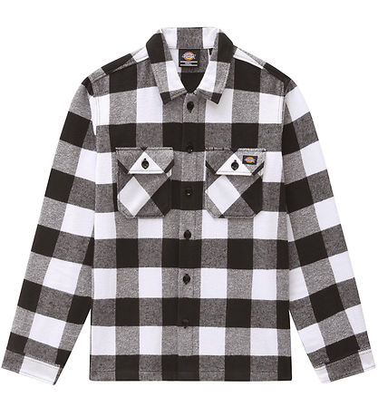 Dickies Hemd - New Sacramento - Schwarz/Weiß Kariert