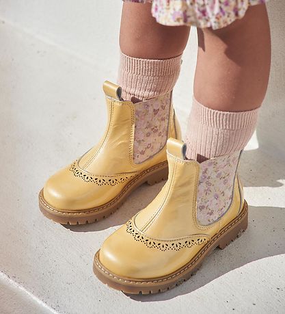 Wheat Boots - Chelsea Double Elastic Champ - Lemon