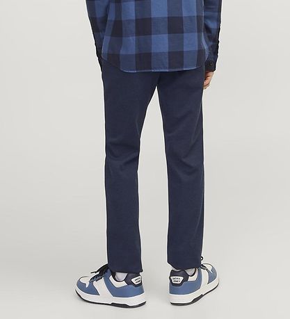 Jack & Jones Trousers - Noos - JpstMarco JjCooper - Navy Blazer