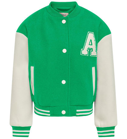 Kids Only Bomber Jacket - KogSilja - Green Bee