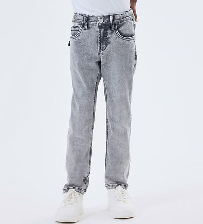 Jeans Name It - Non - NkmPete - Light Grey Denim