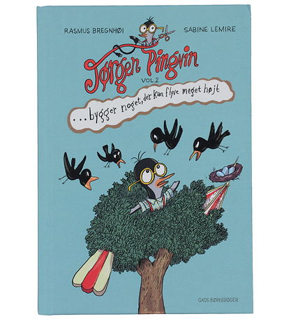 Gads Forlag Book - Jørgen Penguin Builds Something That Can Fly 
