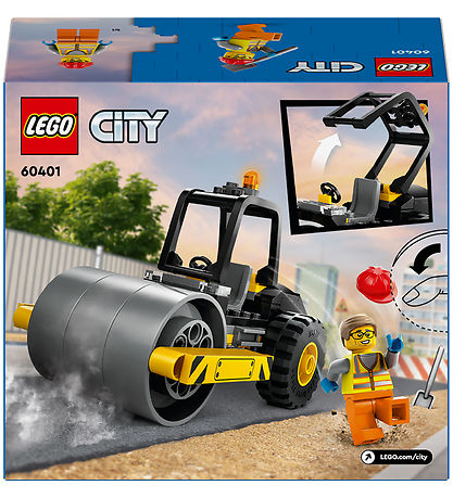 LEGO® City - Construction Steamroller 60401 - 78 Parts