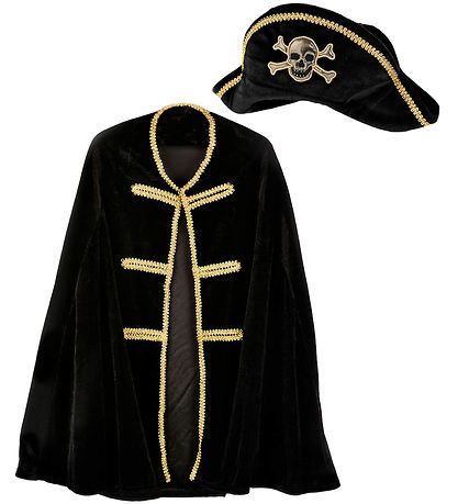 Den Goda Fen Maskeradkläder - Piratkappa m. Hatt