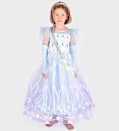 Den Goda Fen Búningur - Prinsessa Kjóll - Frozen