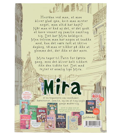 Livre -Mira 4 Forlaget Gyldendal - #Voyage #Paris #Savn - Danois
